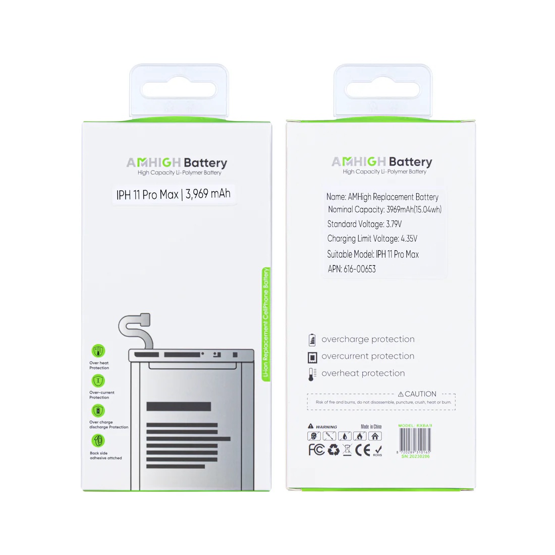 Batterie iPhone 11 Pro Max Haute Capacité Premium