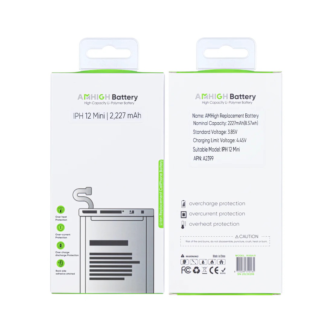 Batterie iPhone 12 Mini Haute Capacité Premium