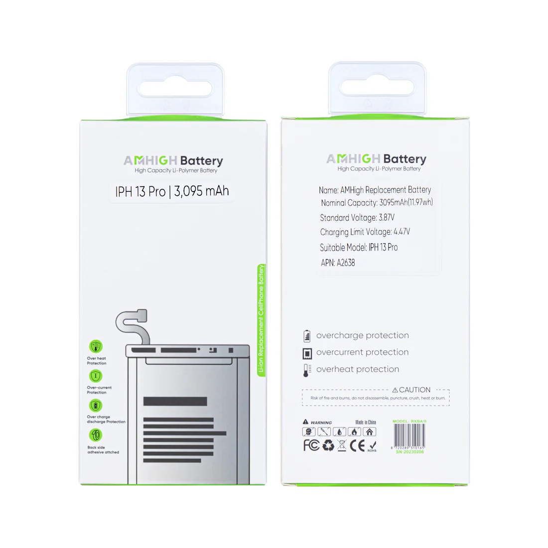 Batterie iPhone 13 Pro Haute Capacité Premium