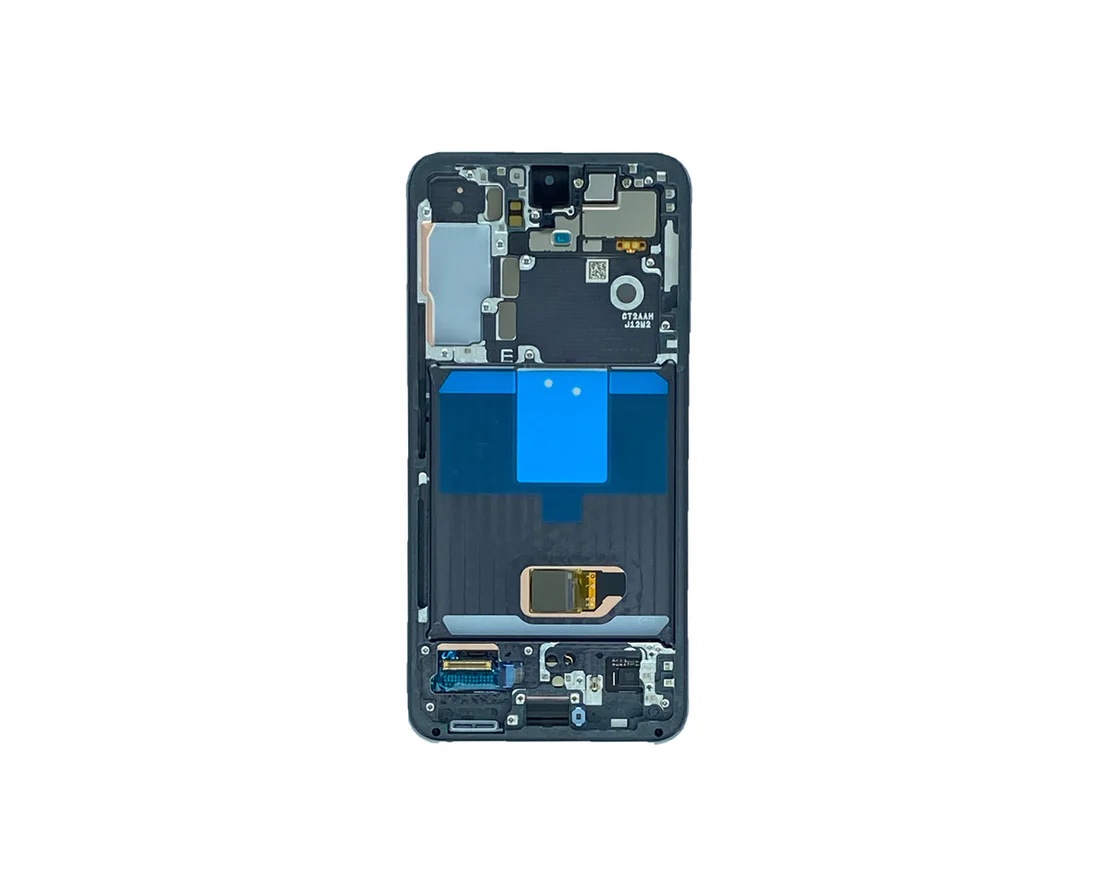 Ecran Complet Samsung Galaxy S22 Noir Avec Châssis Service Pack