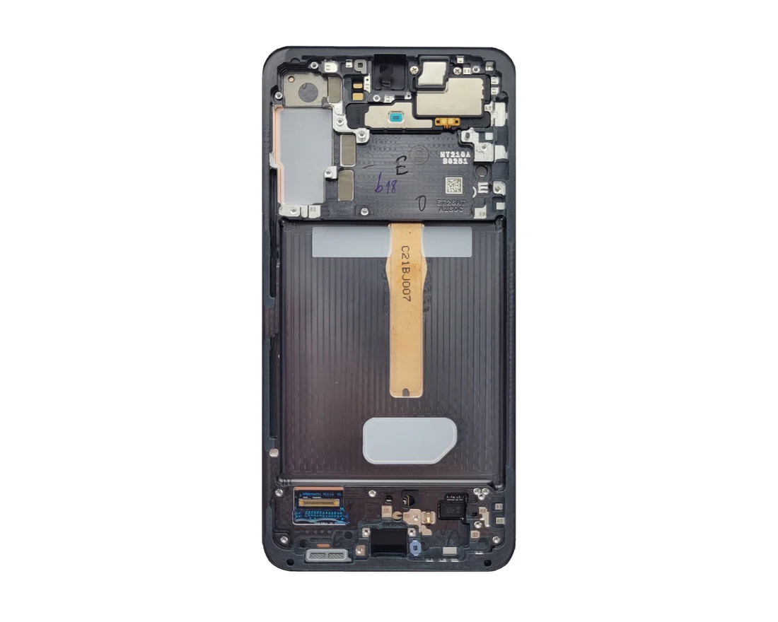 Ecran Complet Samsung Galaxy S22 Plus Noir Avec Châssis Service Pack