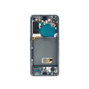 Ecran Complet Samsung Galaxy S21 Noir Avec Châssis Service Pack
