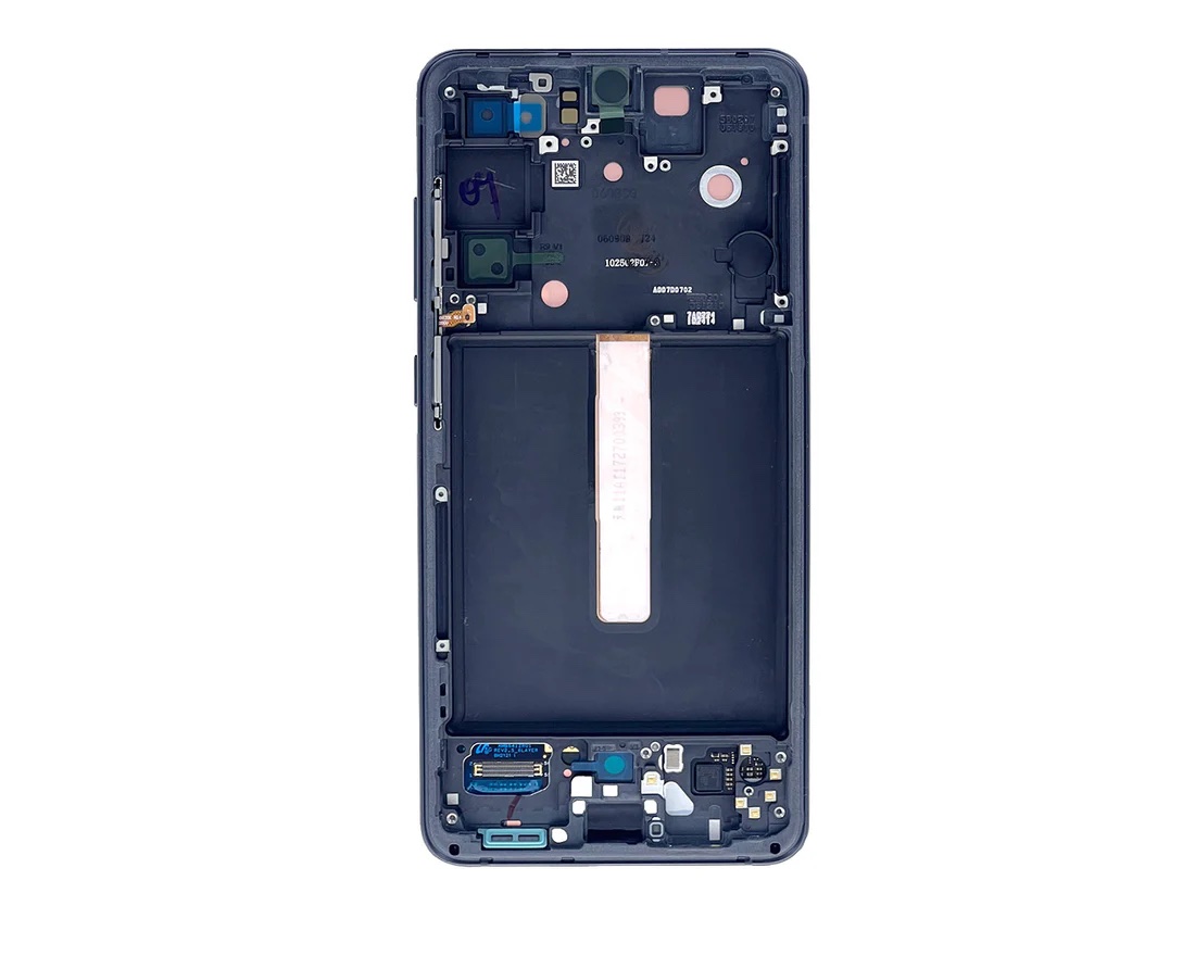 Ecran Complet Samsung Galaxy S21 FE Noir Avec Châssis Service Pack