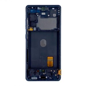 Ecran Complet Samsung Galaxy S20 FE Navy Avec Châssis Service Pack