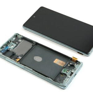 Ecran Complet Samsung Galaxy S20 FE Vert Avec Châssis Service Pack