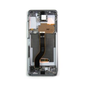 Ecran Complet Samsung Galaxy S20 Plus Gris Avec Châssis Service Pack