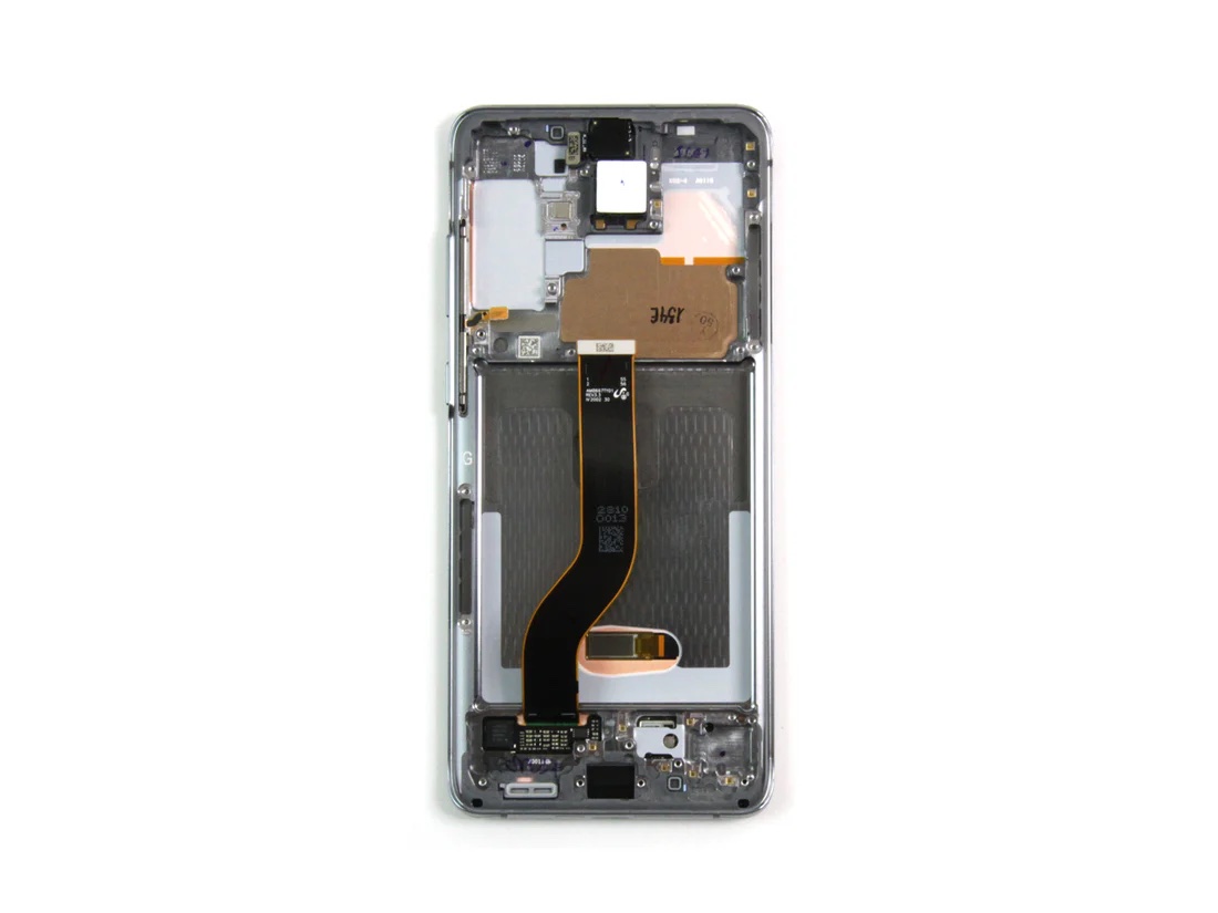 Ecran Complet Samsung Galaxy S20 Plus Gris Avec Châssis Service Pack