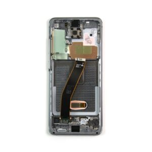 Ecran Complet Samsung Galaxy S20 Gris Avec Châssis Service Pack