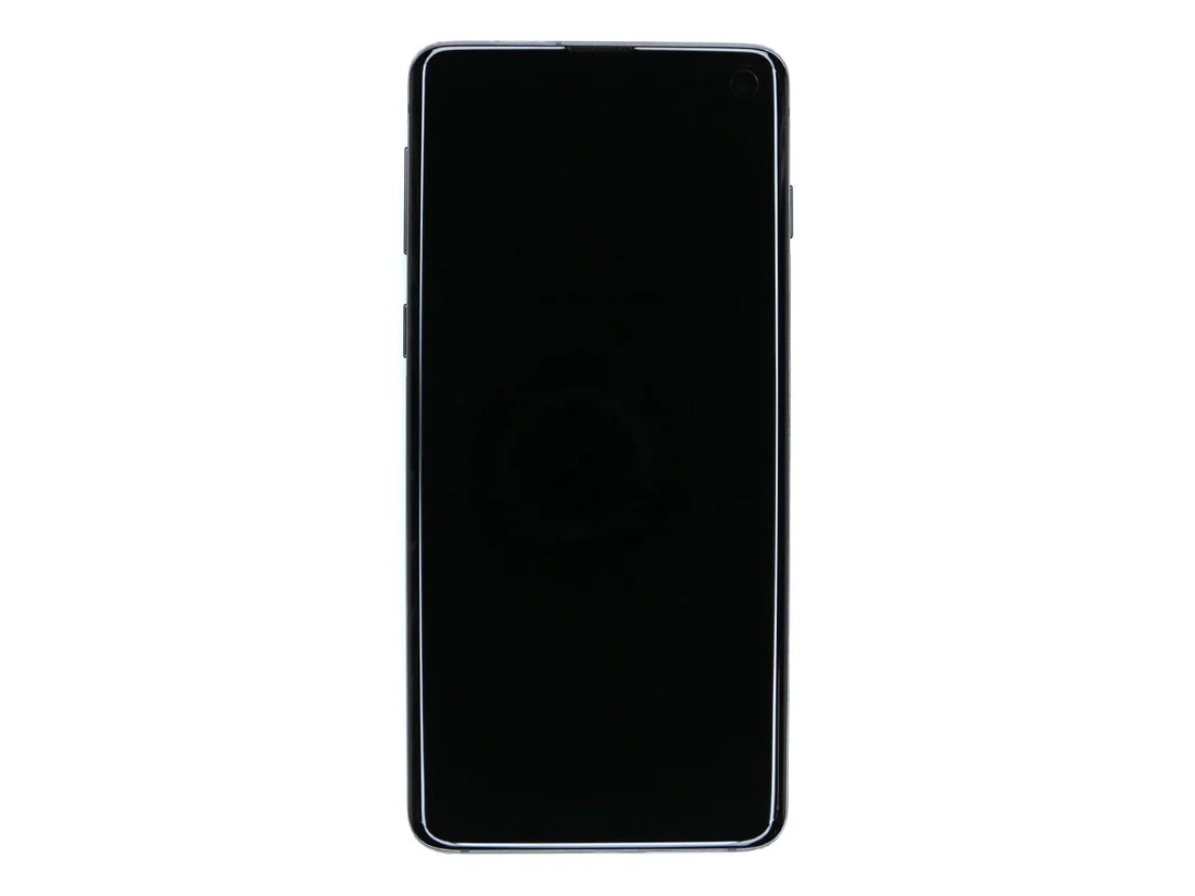 Ecran Complet Samsung Galaxy S10 Noir Avec Châssis Service Pack – Image 2