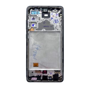 Ecran Complet Samsung Galaxy A72 Noir Avec Châssis Service Pack