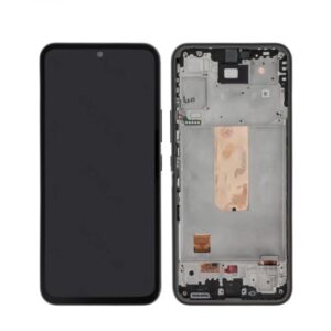 Ecran Complet Samsung Galaxy A54 Noir Avec Châssis Service Pack