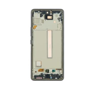 Ecran Complet Samsung Galaxy A53 Noir Avec Châssis Service Pack