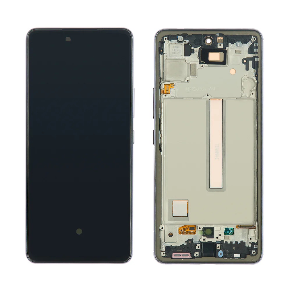 Ecran Complet Samsung Galaxy A53 Noir Avec Châssis Service Pack – Image 2