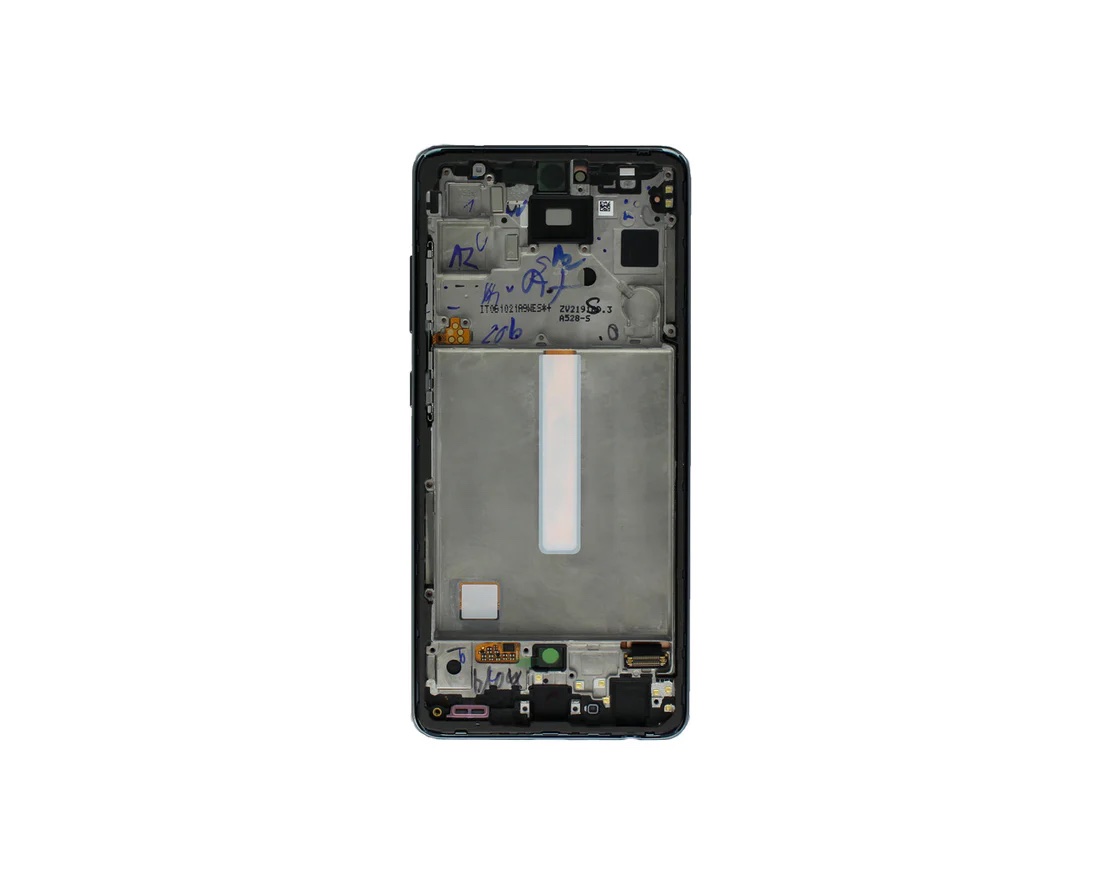 Ecran Complet Samsung Galaxy A52s Noir Avec Châssis Service Pack