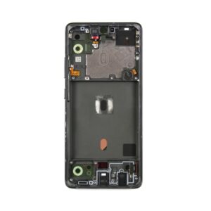Ecran Complet Samsung Galaxy A51 5G Noir Avec Châssis Service Pack
