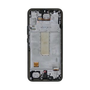Ecran Complet Samsung Galaxy A34 5G Noir Avec Châssis Service Pack