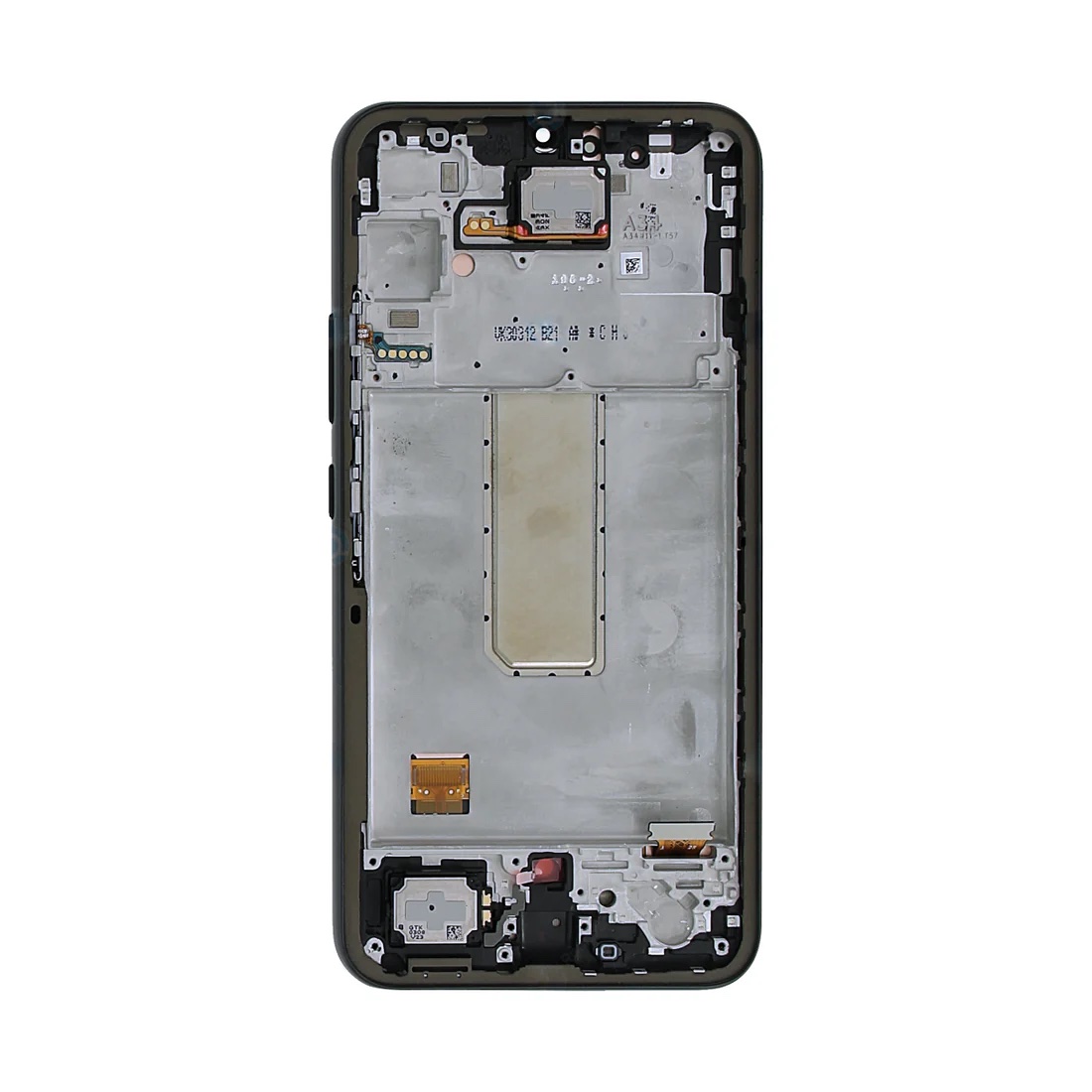 Ecran Complet Samsung Galaxy A34 5G Noir Avec Châssis Service Pack