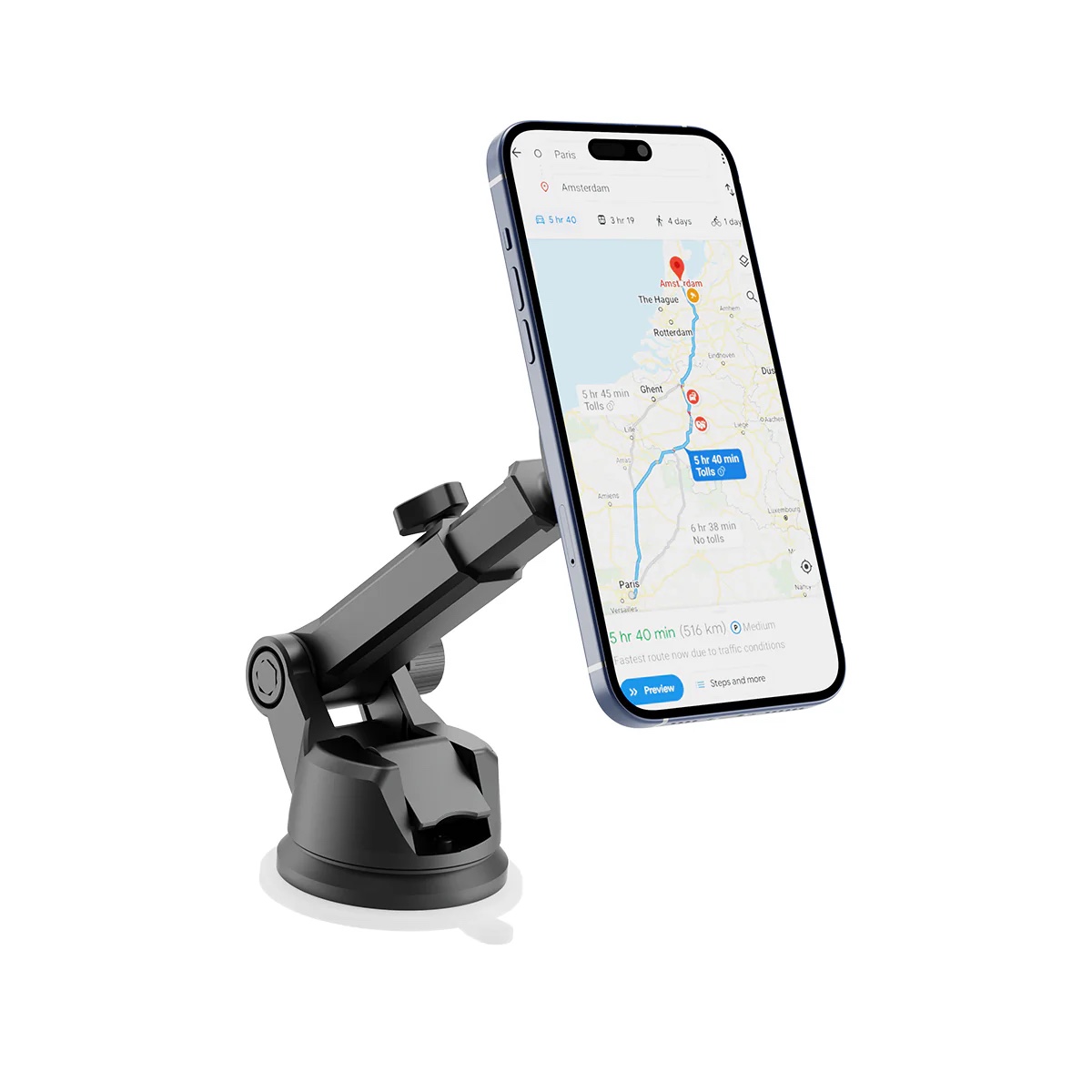 Support Voiture MagSafe Circulaire Pour Tableau De Bord – Image 2
