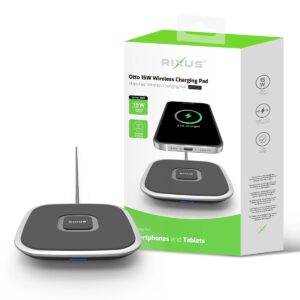 Chargeur Sans Fil 15 W Noir Rixus