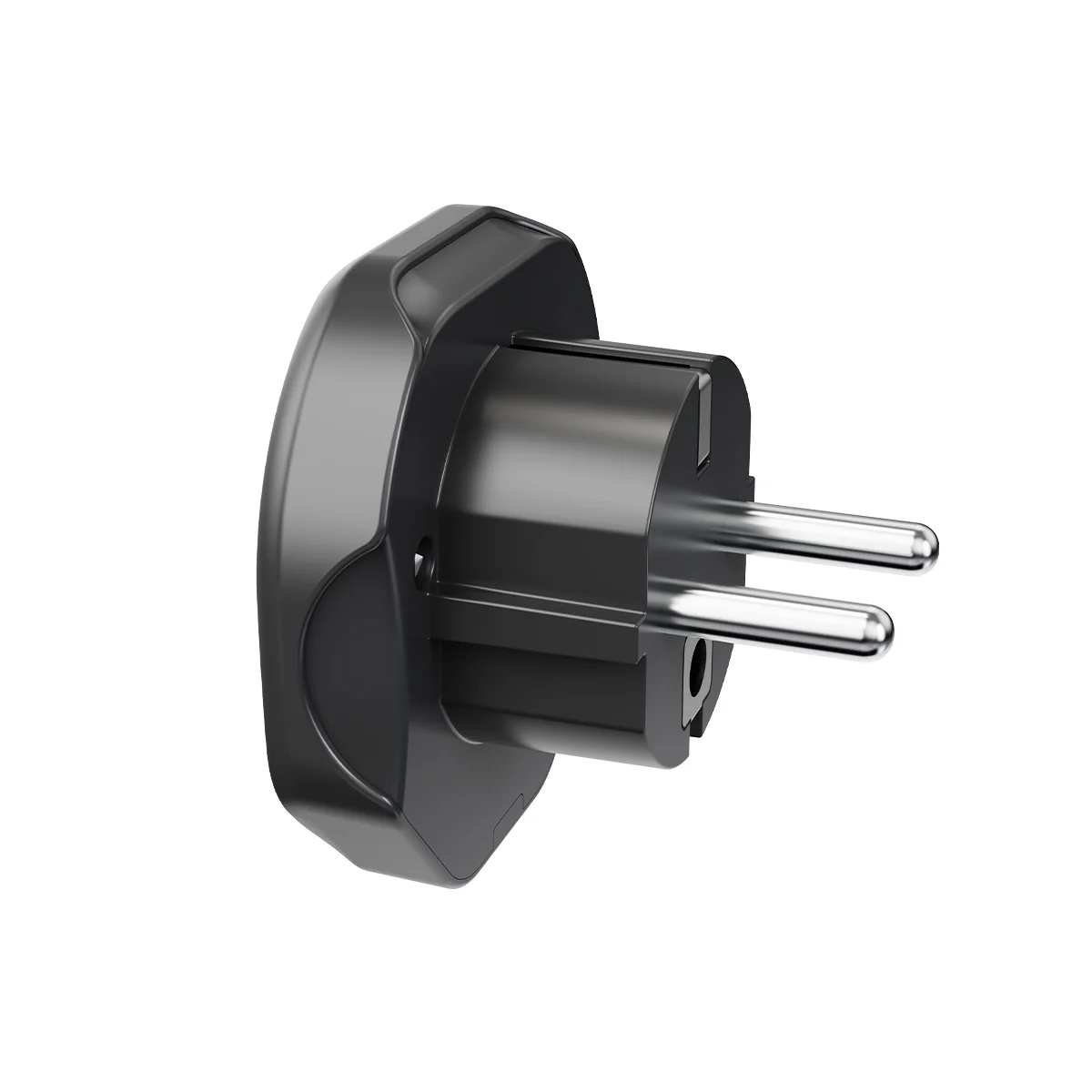 Adaptateur De Voyage UE Noir Rixus – Image 3