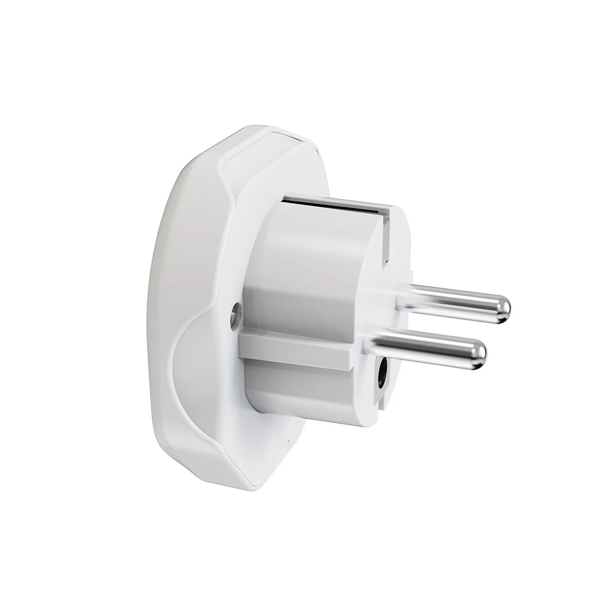 Adaptateur De Voyage UE Blanc Rixus – Image 3