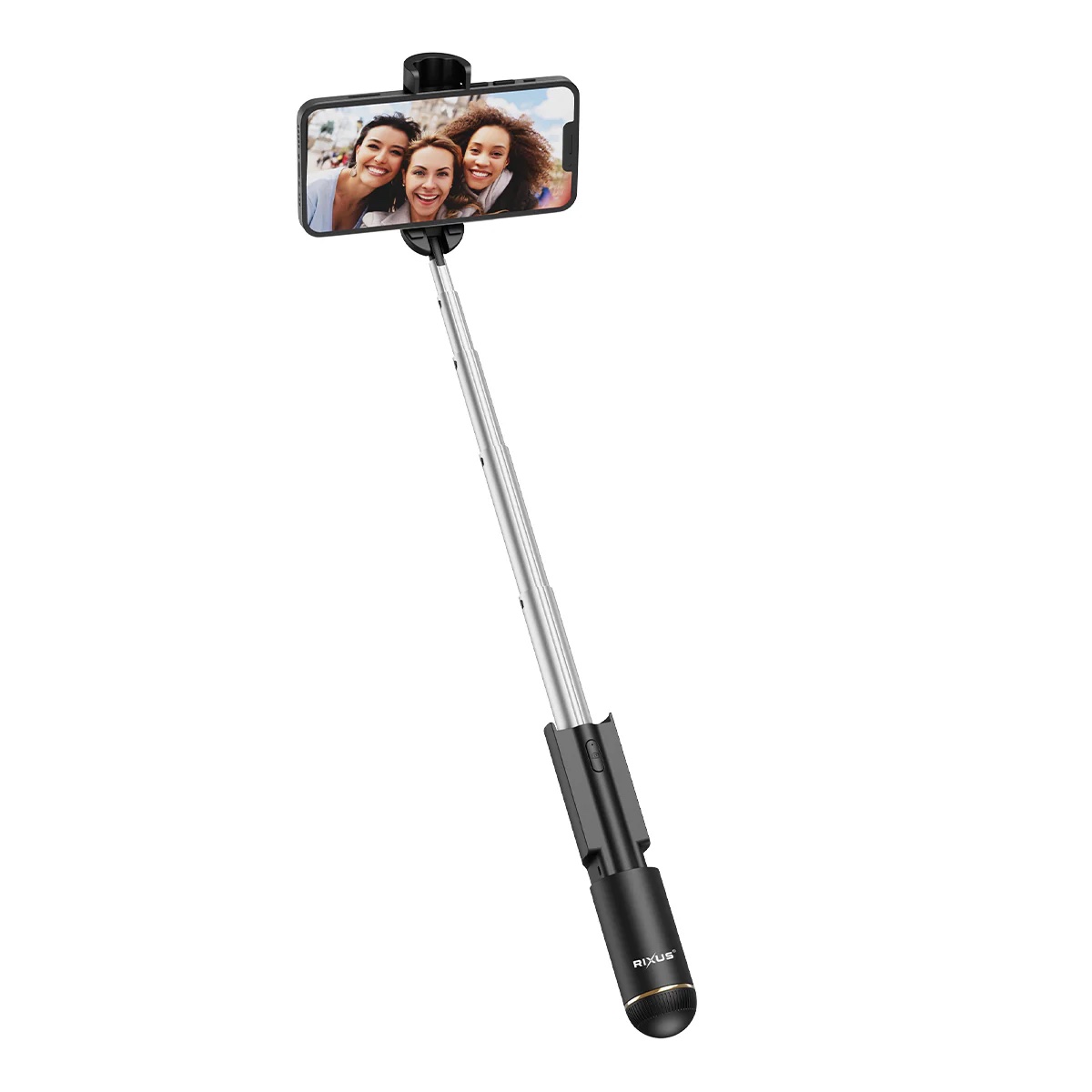 Mini Perche À Selfie Bluetooth Noire Rixus – Image 2