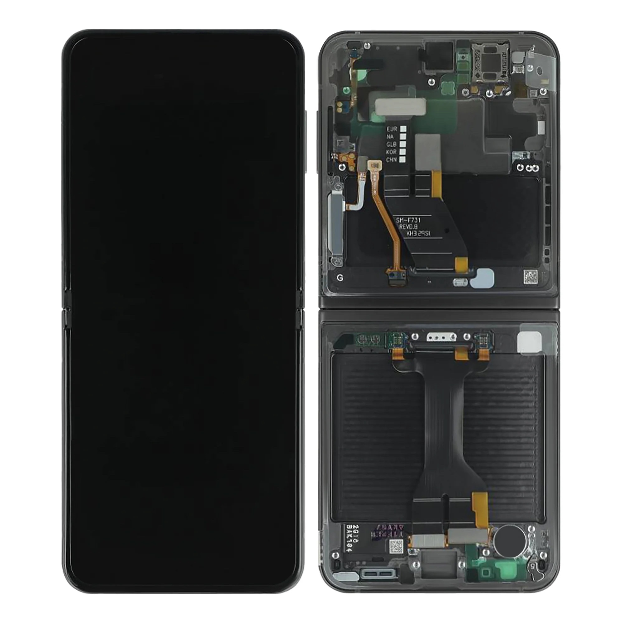 Ecran Complet Graphite Galaxy Z Flip5 (F731B) – Image 2